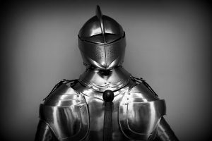 Suit of armor.