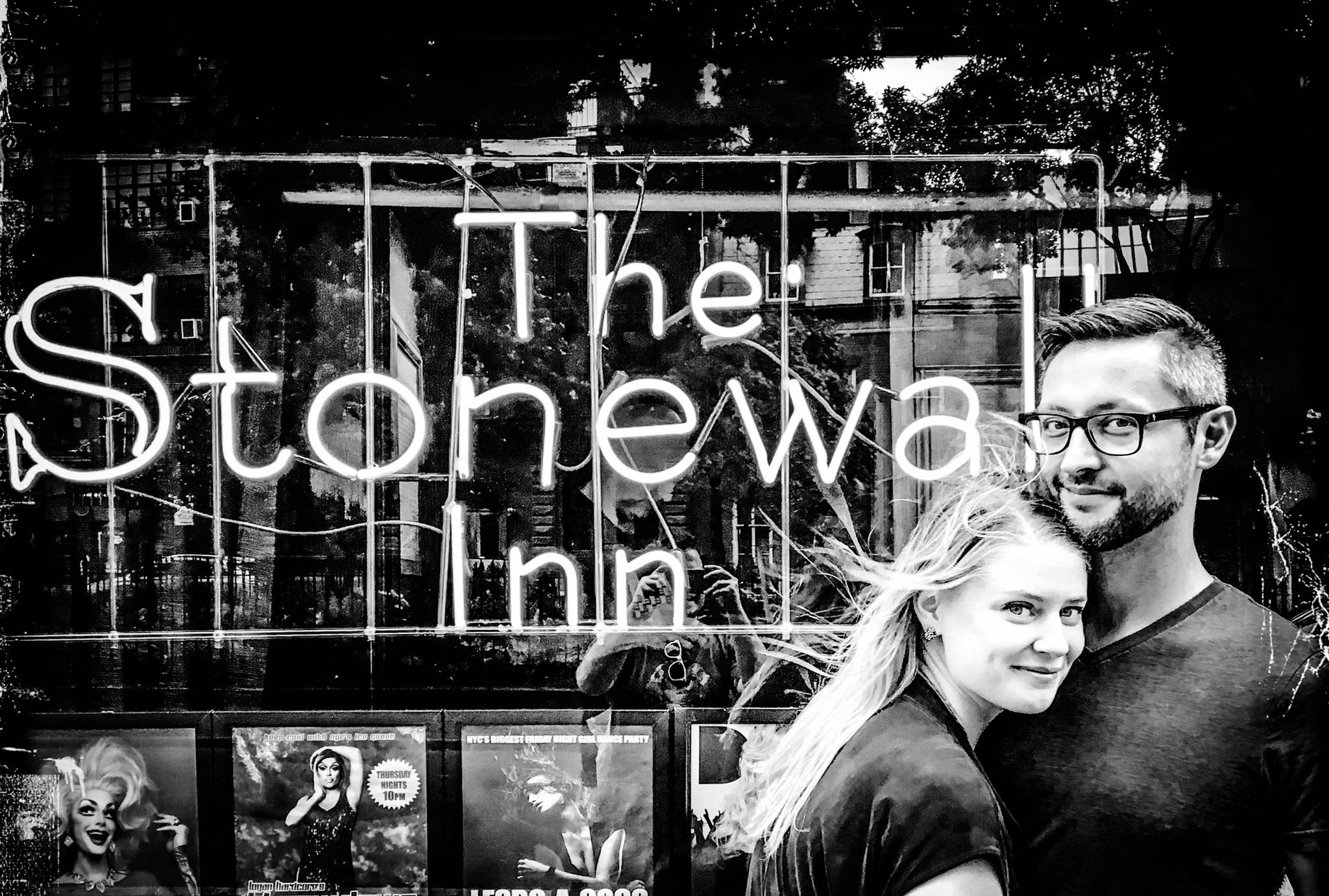 stonewall Abby and John at Stonewall.