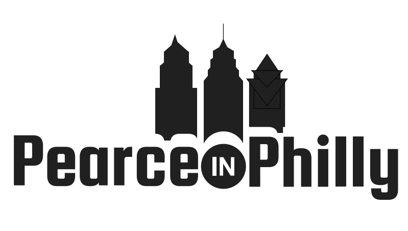 Pearce in Philly logo.