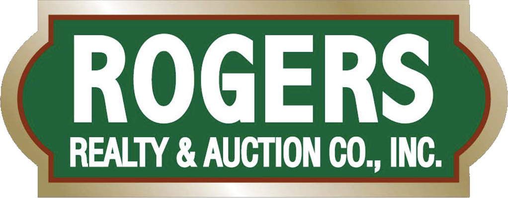 Logo that reads: Rogers Realty & Auction Co