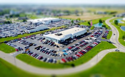 Dealership from above.