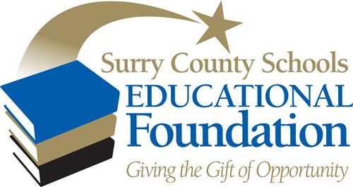 Surry Education Foundation logo, an educational charity foundation.