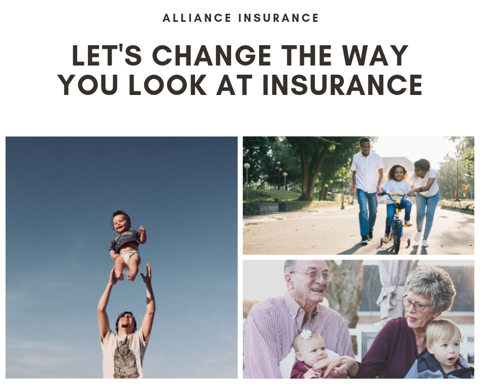 Alliance Insurance (1) Collage of happy people