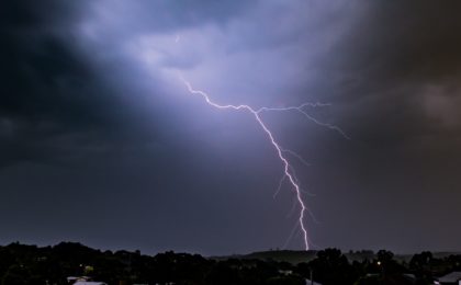 Lightning strike