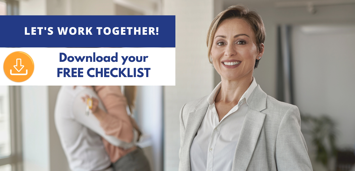 Real estate agent happy after using checklist for insurance.