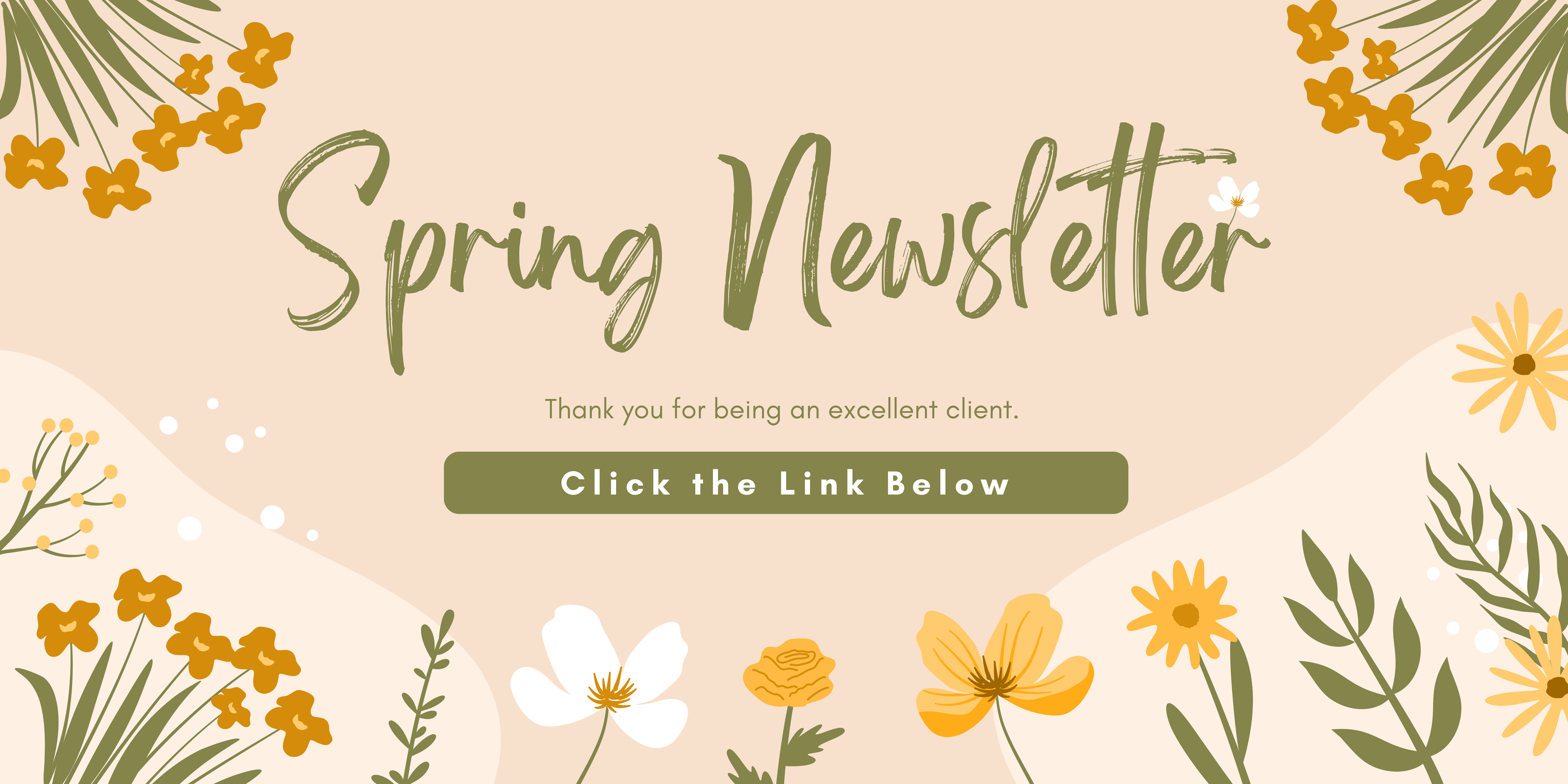 Yellow and Green Modern Welcome Spring Banner Yellow and Green Modern Welcome Spring Banner